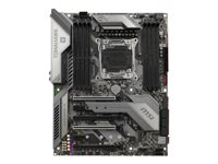 MSI X299 TOMAHAWK - Carte-mère - ATX - LGA2066 Socket - X299 - USB 3.1 Gen 1, USB-C Gen2, USB 3.1 Gen 2 - Gigabit LAN - audio HD (8 canaux) X299 TOMAHAWK