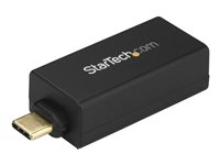 StarTech.com Adaptateur réseau USB-C vers Gigabit Ethernet - Convertisseur USB 3.0 Type-C vers RJ45 (US1GC30DB) - Adaptateur réseau - USB-C - Gigabit Ethernet x 1 - noir US1GC30DB