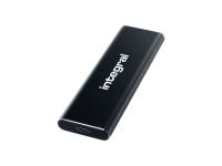 Integral SlimXpress - SSD - 1 To - externe (portable) - USB 3.2 Gen 1 (USB-C connecteur) - noir INSSD1TPORT3.2SLIMX