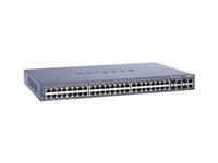 NETGEAR ProSafe FSM7352S - Commutateur - C3 - Géré - 48 x 10/100 + 4 x SFP Gigabit combiné - Ordinateur de bureau FSM7352SEU