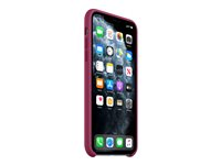 Apple - Coque de protection pour téléphone portable - silicone - rouge grenade - pour iPhone 11 Pro Max MXM82ZM/A