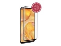 BigBen CONNECTED Force Glass - Protection d'écran pour téléphone portable - verre - transparent, cadre noir - pour Huawei P40 lite FGEVOP40LITEORIG