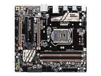 Gigabyte GA-X150M-PRO ECC - 1.0 - carte-mère - micro ATX - Socket LGA1151 - C232 - USB 3.0 - Gigabit LAN - audio HD (8 canaux) GA-X150M-PRO ECC