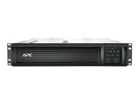 APC Smart-UPS 750 LCD - Onduleur (rack-montable) - CA 120 V - 500 Watt - 750 VA - RS-232, USB - connecteurs de sortie : 6 - 2U - noir - non vendu dans les États CO, VT et WA - pour P/N: AR4024SPX429, AR4024SPX431, AR4024SPX432, NBWL0356A, SMTL750RM2UC, SMX3000HVTUS SMT750RM2U