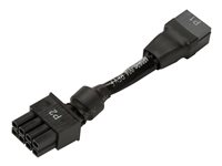 HP - Câble d'alimentation - Alimentation PCIe de 8 broches pour Alimentation PCIe de 6 broches - 8.9 cm - pour Workstation Z420, Z440, Z620, Z640, Z820, Z840 N1G35AA