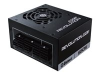 Enermax Revolution SFX ERV650SWT - Alimentation électrique (interne) - ATX12V 2.4/ SFX12V 3.3 - 80 PLUS Gold - CA 100-240 V - 650 Watt - PFC active ERV650SWT