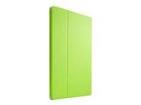 Case Logic SnapView 2.0 - Étui à rabat pour tablette - polycarbonate - citron vert - 10" CSIE2136LIME