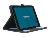 Mobilis ACTIV Pack - Étui à rabat pour tablette - plastique, TFP 4.0 - noir - 12.4" - pour Samsung Galaxy Tab S7 FE 051056