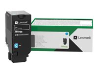 Lexmark - Cyan - original - cartouche de toner LCCP, LRP - pour Lexmark CS730de, CS735de, CX730de, CX735adse 71C20C0