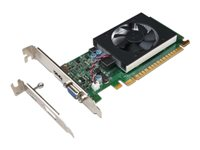 NVIDIA GeForce GT730 - Carte graphique - GF GT 730 - 1 Go GDDR5 - PCIe 2.0 x8 profil bas - HDMI, VGA - pour V320-15IAP (SFF, tour); V520-15IKL (SFF, tour); V520S-08IKL (SFF, tour); V530-15ARR 4X60M97030