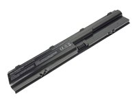 DLH - Batterie de portable (standard) (équivalent à : HP QK646AA, HP QK646UT, HP HSTNN-DB2R, HP HSTNN-IB2R, HP HSTNN-LB2R, HP PR06, HP PR09) - Lithium Ion - 6 cellules - 5200 mAh - 56 Wh - noir - pour HP ProBook 4330s, 4331s, 4430s, 4431s, 4435s, 4436s, 4440s, 4530s, 4535s, 4540s, 4545s HERD1266-B056P4